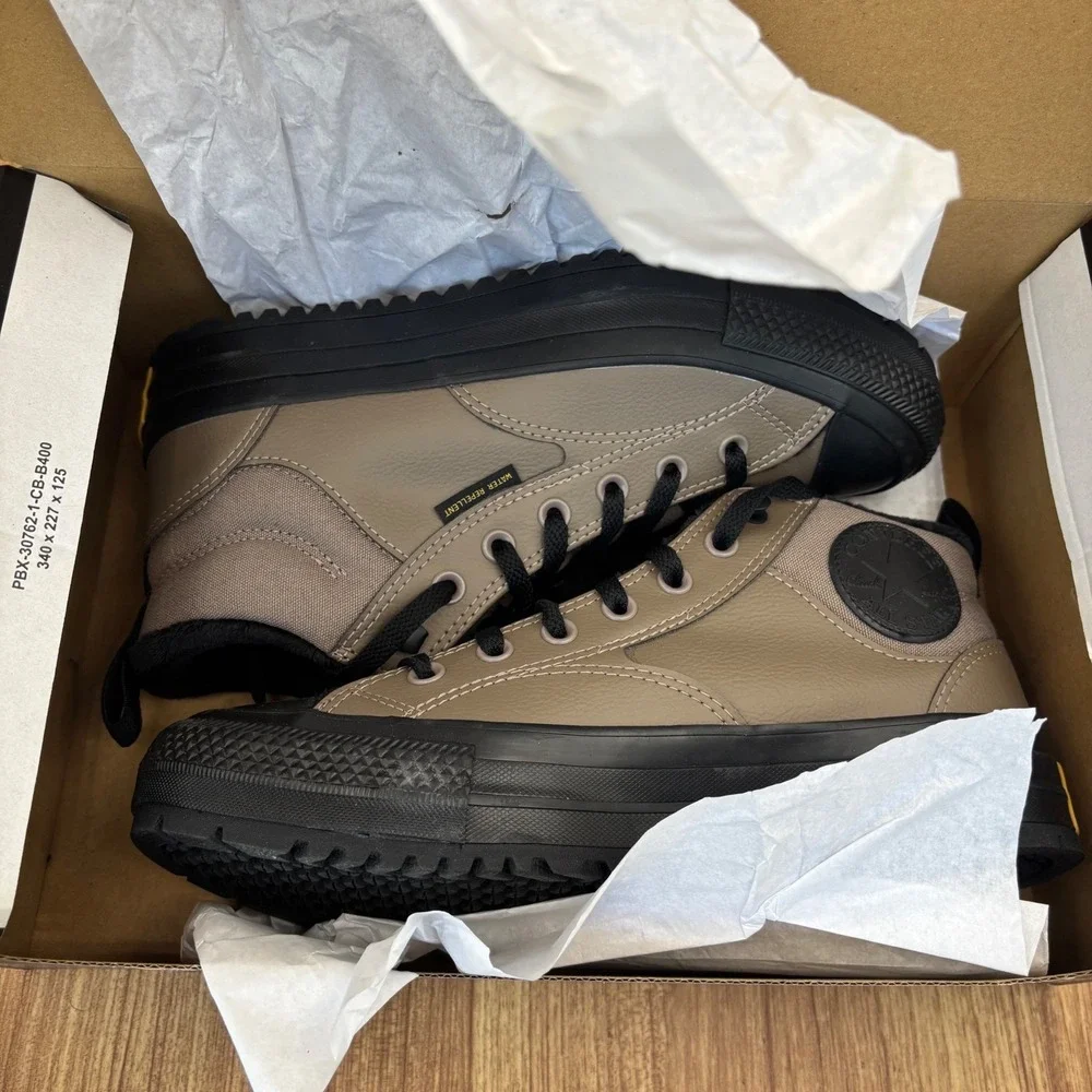 Converse Malden Street Boot Mid Mens 8‎ Womens 10 Taupe A14619C NEW